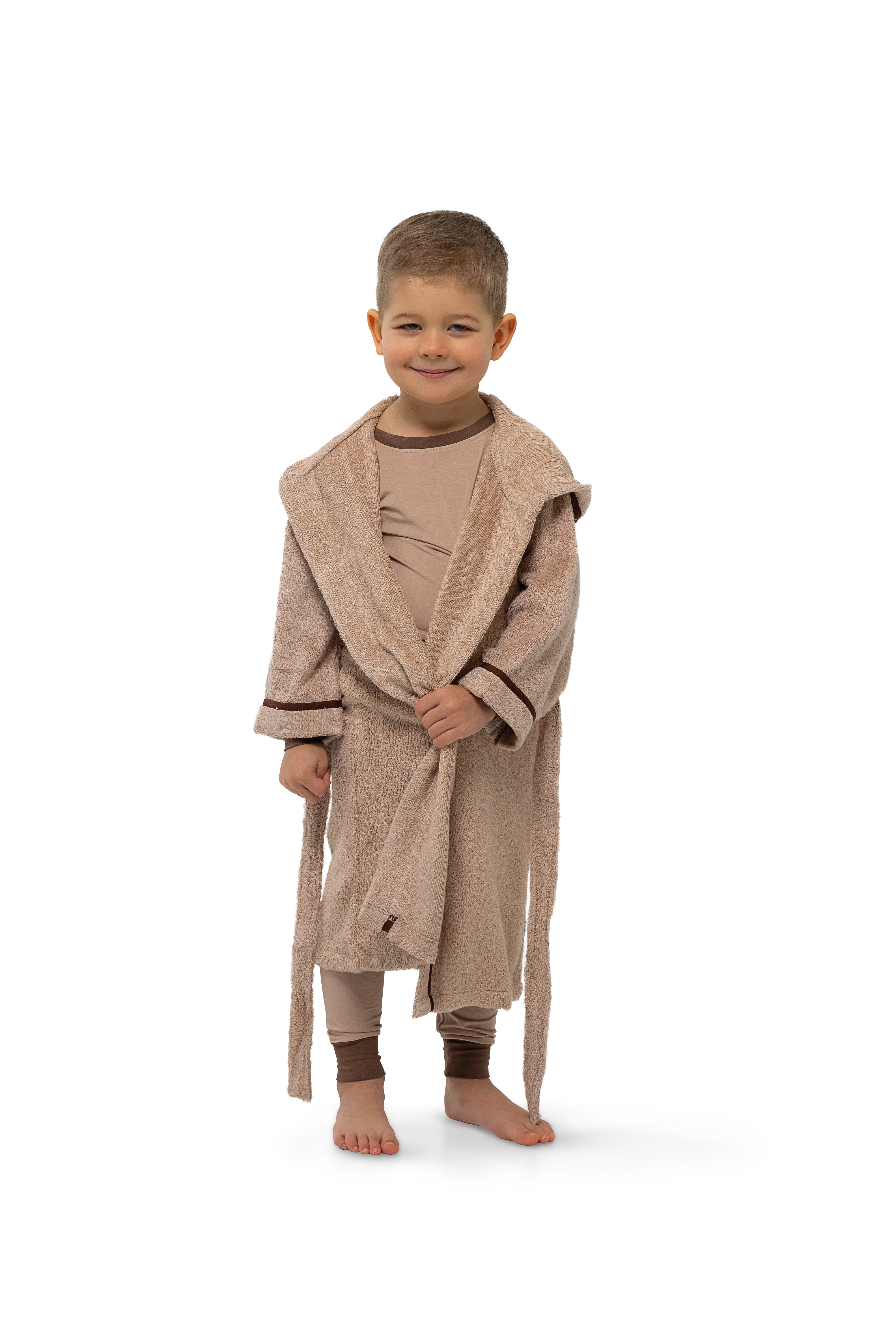 Soft Bamboo Pajama and Bathrobe Gift Set for Baby, Toddler and Kid