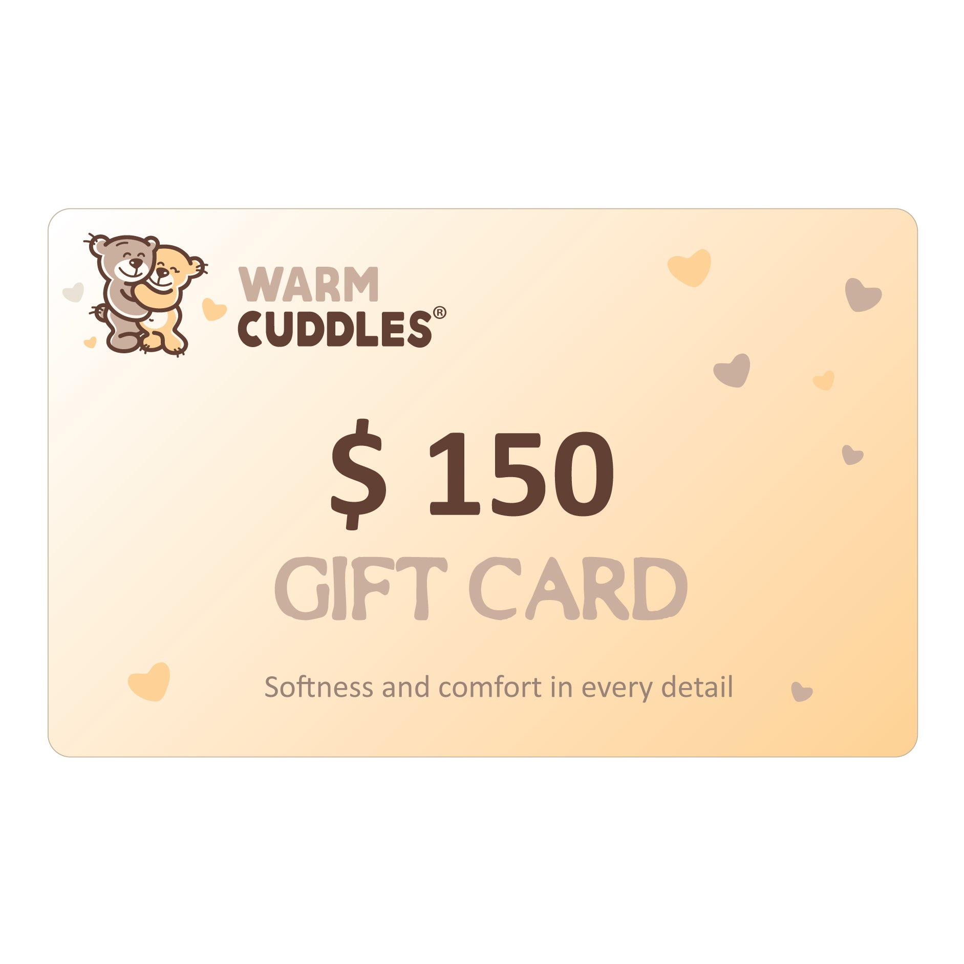 Warm Cuddles Digital Gift Card